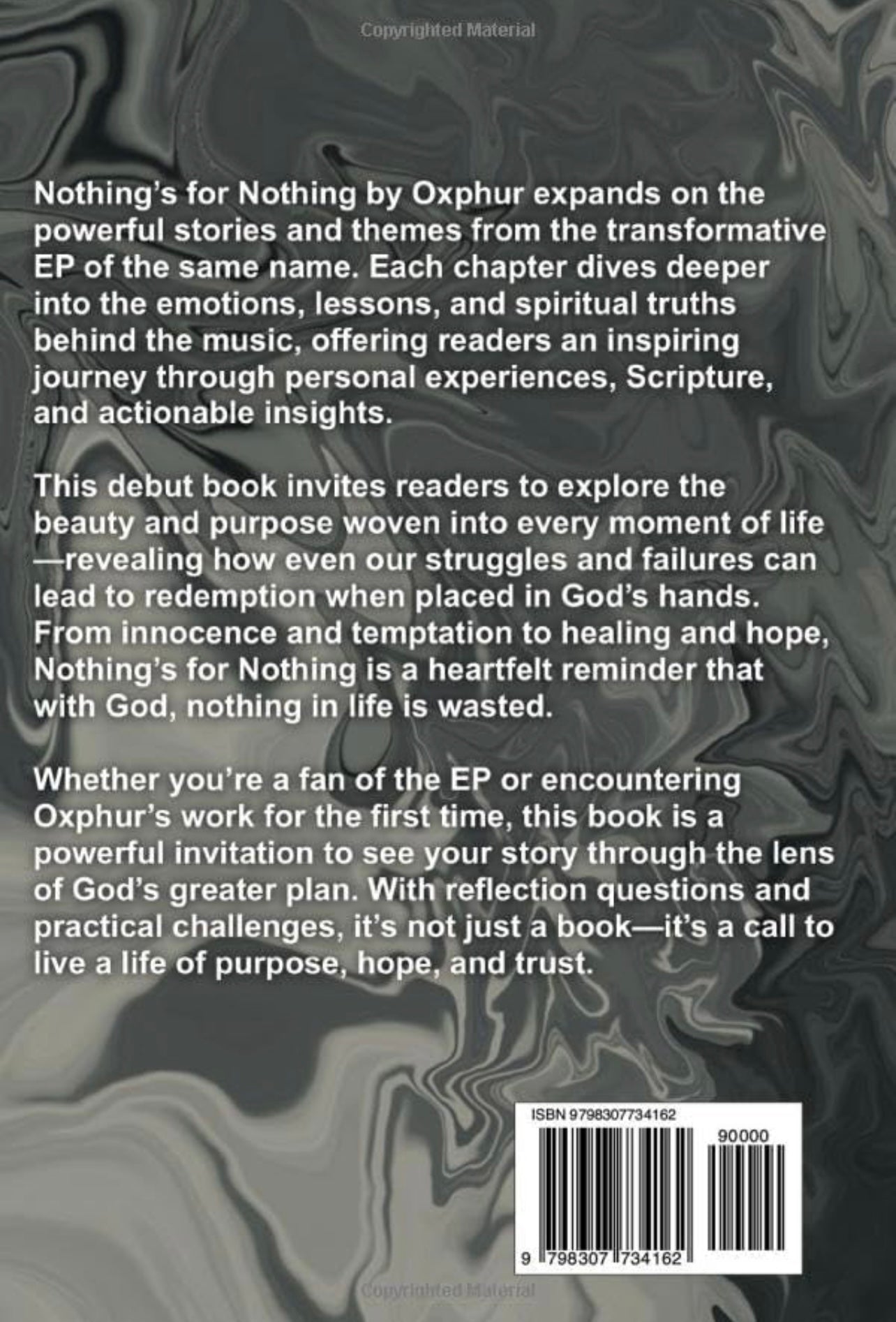 Nothing’s For Nothing autographed by Oxphur | Book One of “The ‘Nothing’ Trilogy” | by Oxphur